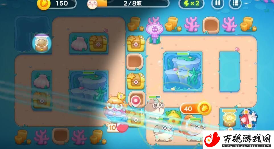 保卫萝卜4海的闺女第58关怎么完美通关