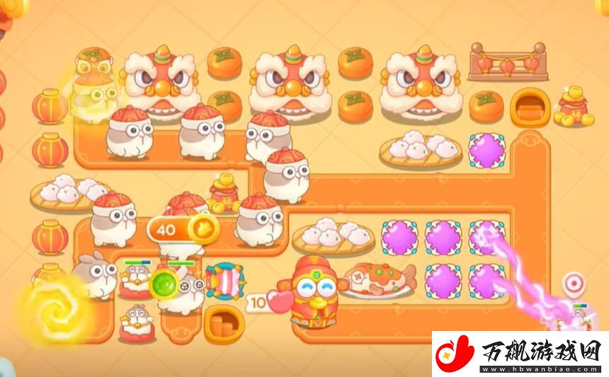 保卫萝卜4福神大作战第10关怎么通关
