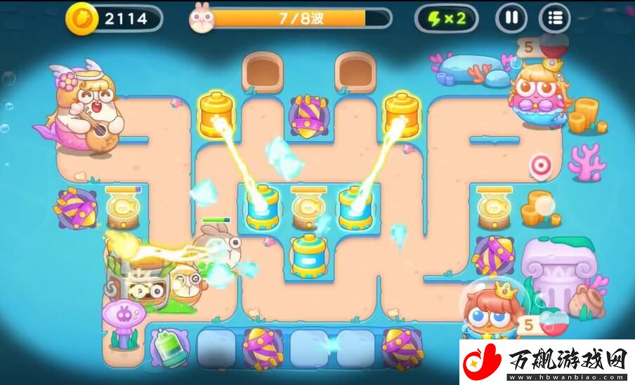 保卫萝卜4海的闺女第72关怎么过