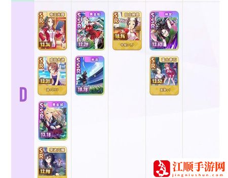 闪耀优俊少女支援卡强度排行一览 国服支援卡强度排行榜