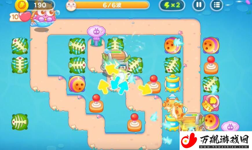 保卫萝卜4海的闺女第55关怎么过