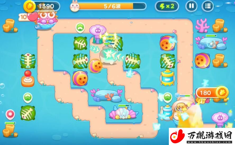 保卫萝卜4海的闺女第55关怎么过