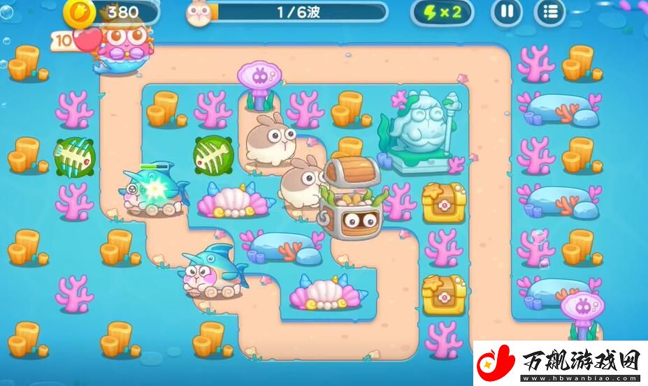 保卫萝卜4海的闺女第55关怎么过