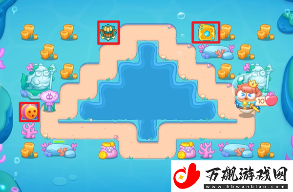 保卫萝卜4海的闺女第109关怎么过