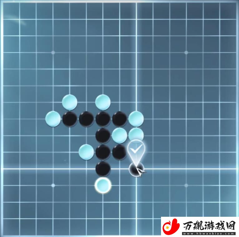 逆水寒手游五子棋残局十二怎么过