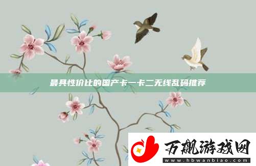 最具性价比的国产卡一卡二无线乱码推荐