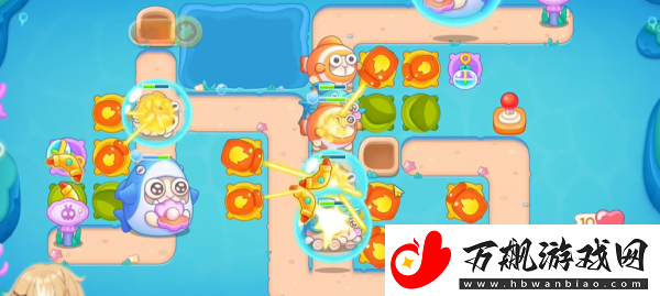 保卫萝卜4海的闺女第21关图文攻略