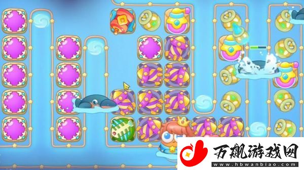 保卫萝卜4海的闺女第53关图文攻略