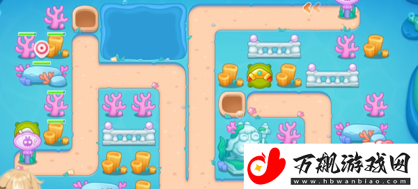 保卫萝卜4海的闺女第21关图文攻略