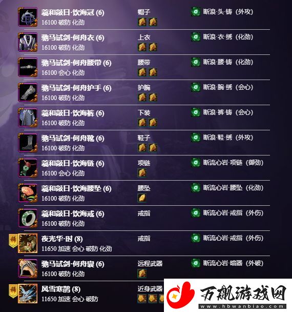 剑网3无界霸刀怎么配装