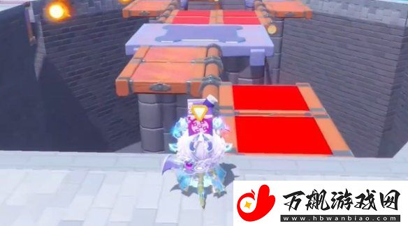 蛋仔派对飞跃龙堡怎么过