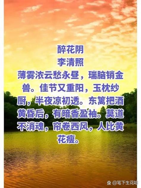 醉花阴(N)作者:酌青栀