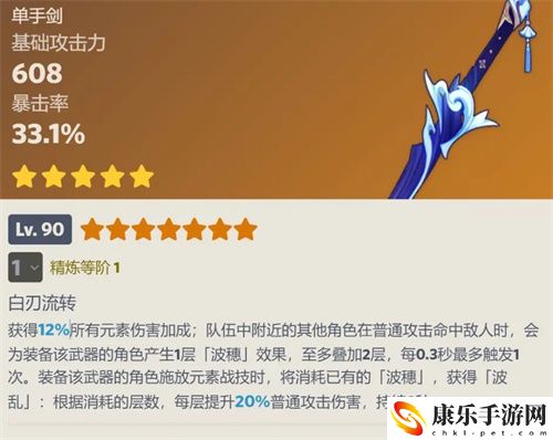 原神波乱月白经津适合谁 适用角色推荐